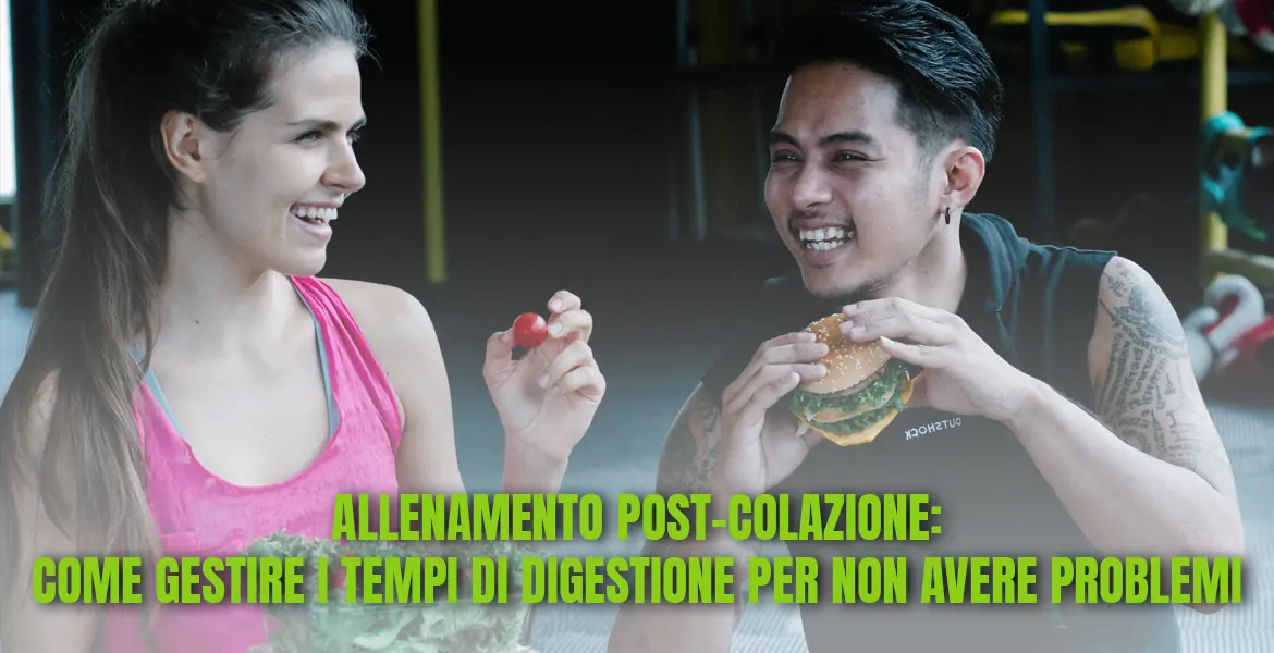 Allenamento post-colazione